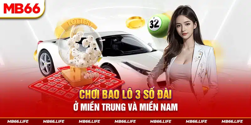 Chơi bao lô 3 số ở đài Miền Trung và miền Nam không quá phổ biến